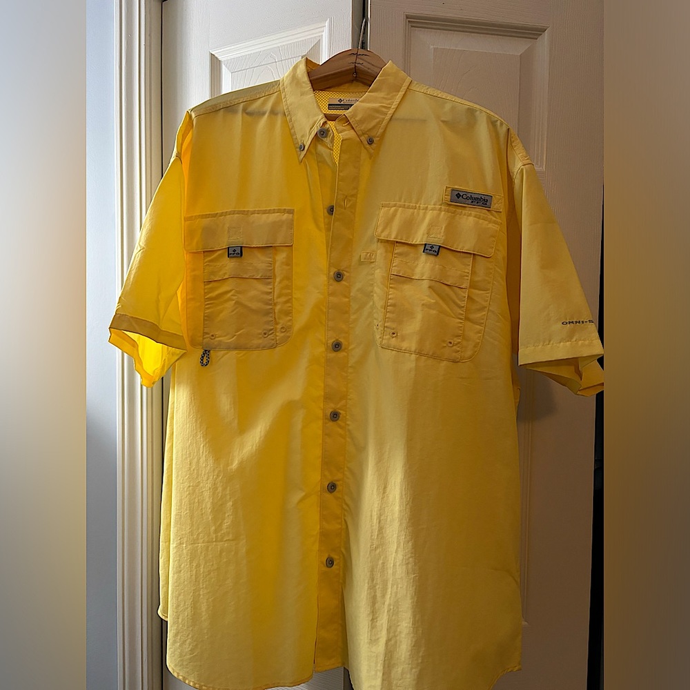 Men’s Columbia PFG short sleeve vented shirt